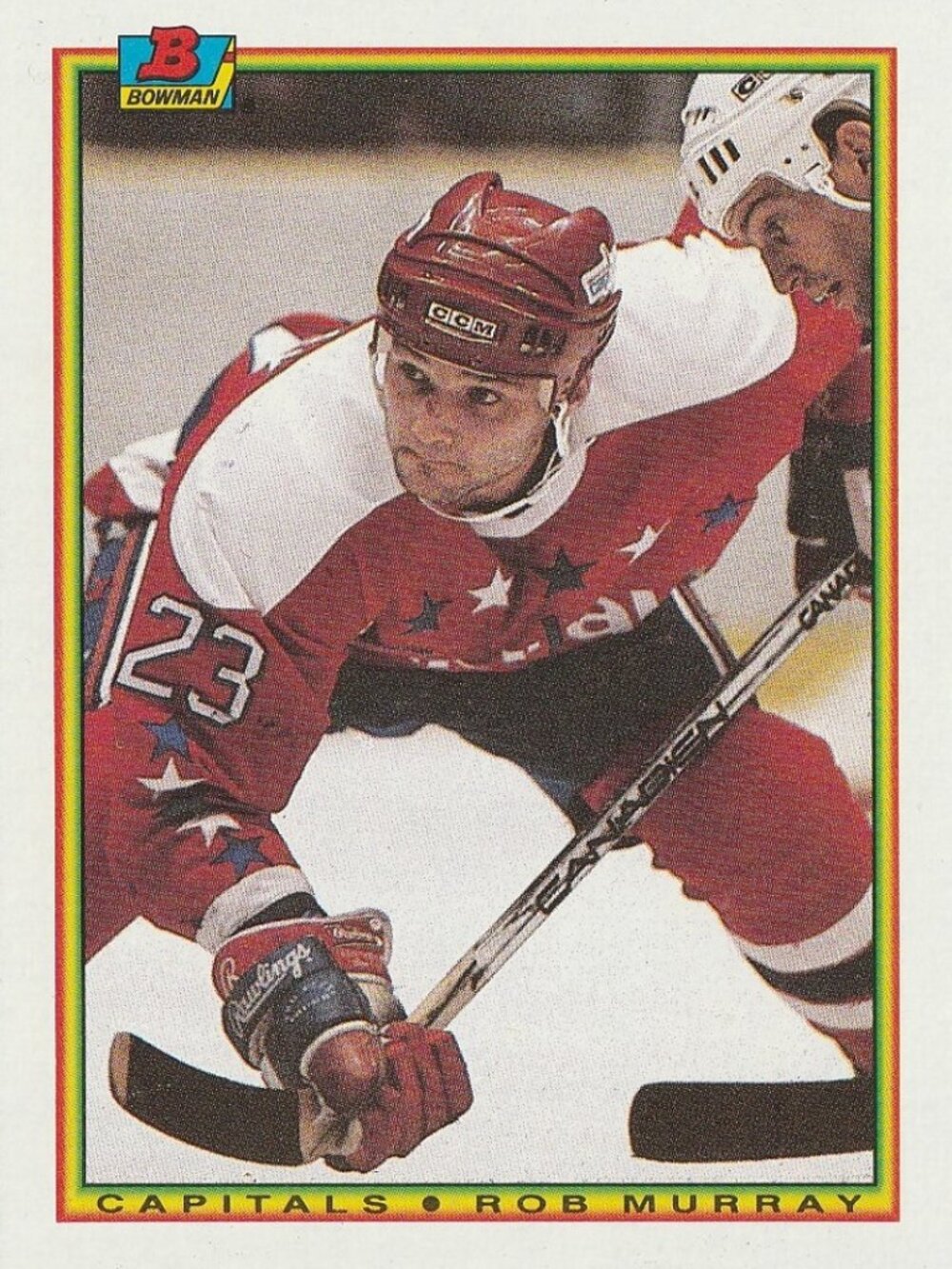 Rob Murray - 1990 Topps Bowman Hockey Card